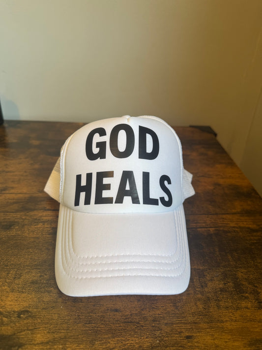 “God Heals” Hat